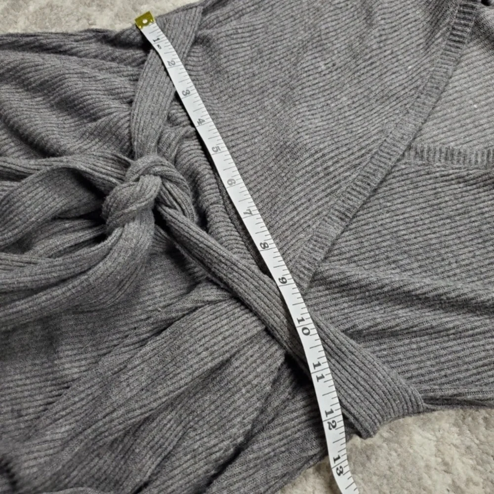 NWT Urban Outfitters UO Ribbed Wide Leg Jumpsuit in Gray - Picture 11 of 13